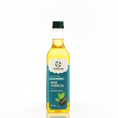 White sesame Oil - 500ml, 1000ml Bottle(Plastic, Glass)