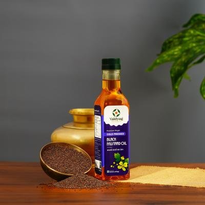 Black mustard Oil - 500ml, 1000ml Bottle(Plastic, Glass)