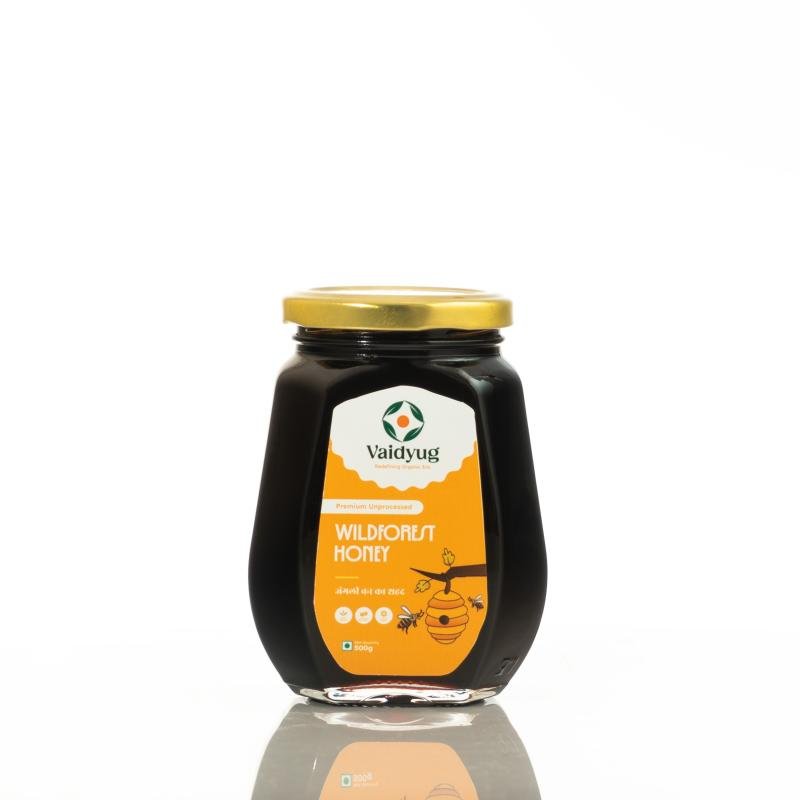 Wild forest Honey - 250ml, 500ml Jar