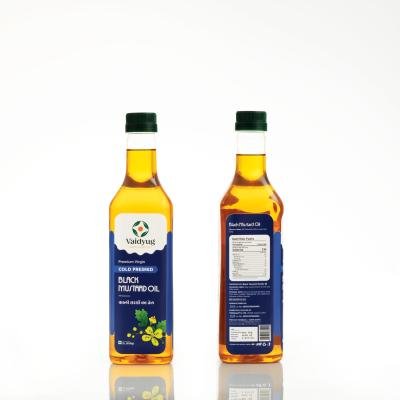 Black mustard Oil - 500ml, 1000ml Bottle(Plastic, Glass)
