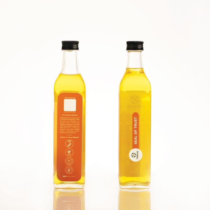 Groundnut oil - 500ml , 1000ml Bottle