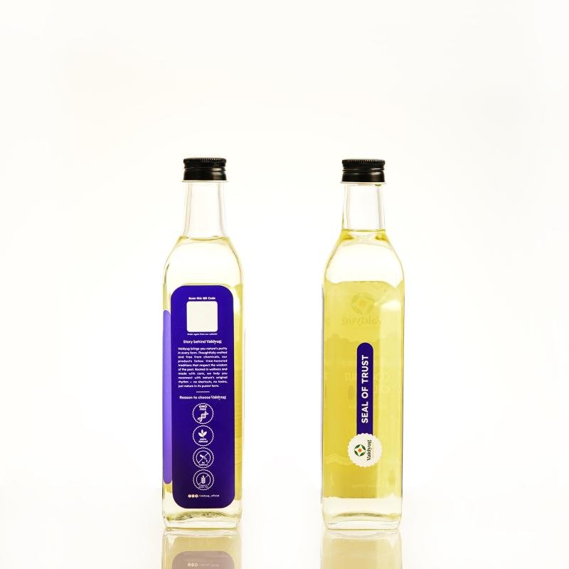 Coconut Oil - 250ml, 500ml Bottle(Glass)