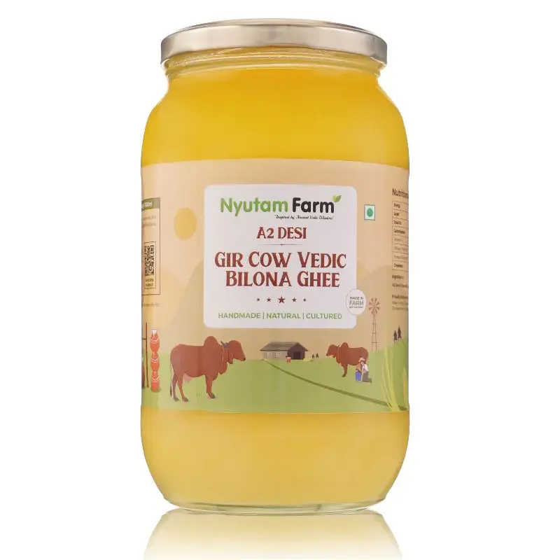 A2 Gir Cow Ghee- 500ml,1000ml Jar